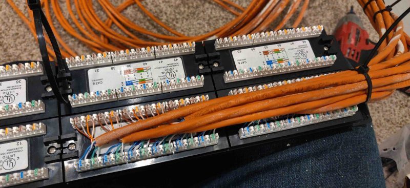 patch panel termination
